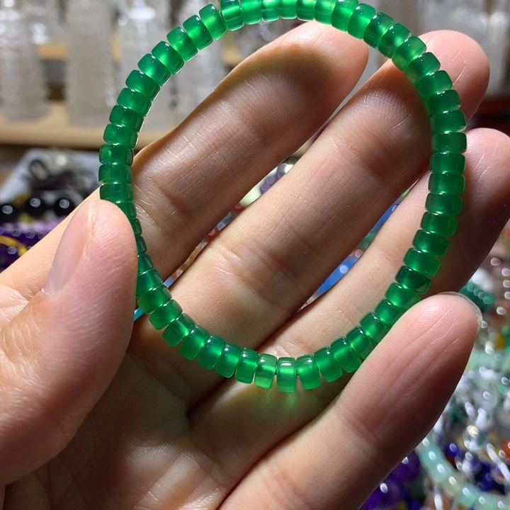 玛瑙/玉髓未镶嵌手链5mm手串