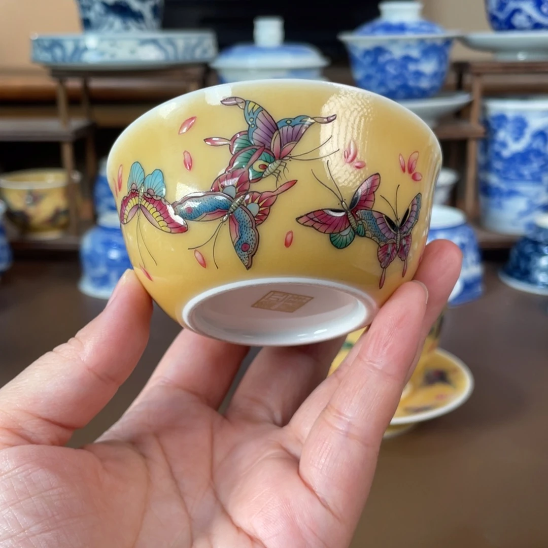 景德镇陶瓷手工手绘