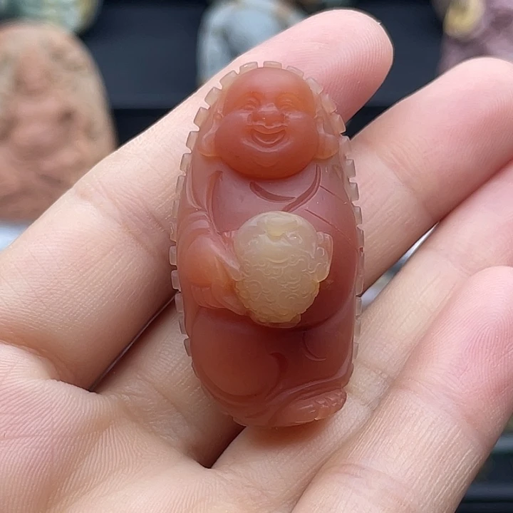 石英质玉未镶嵌吊坠