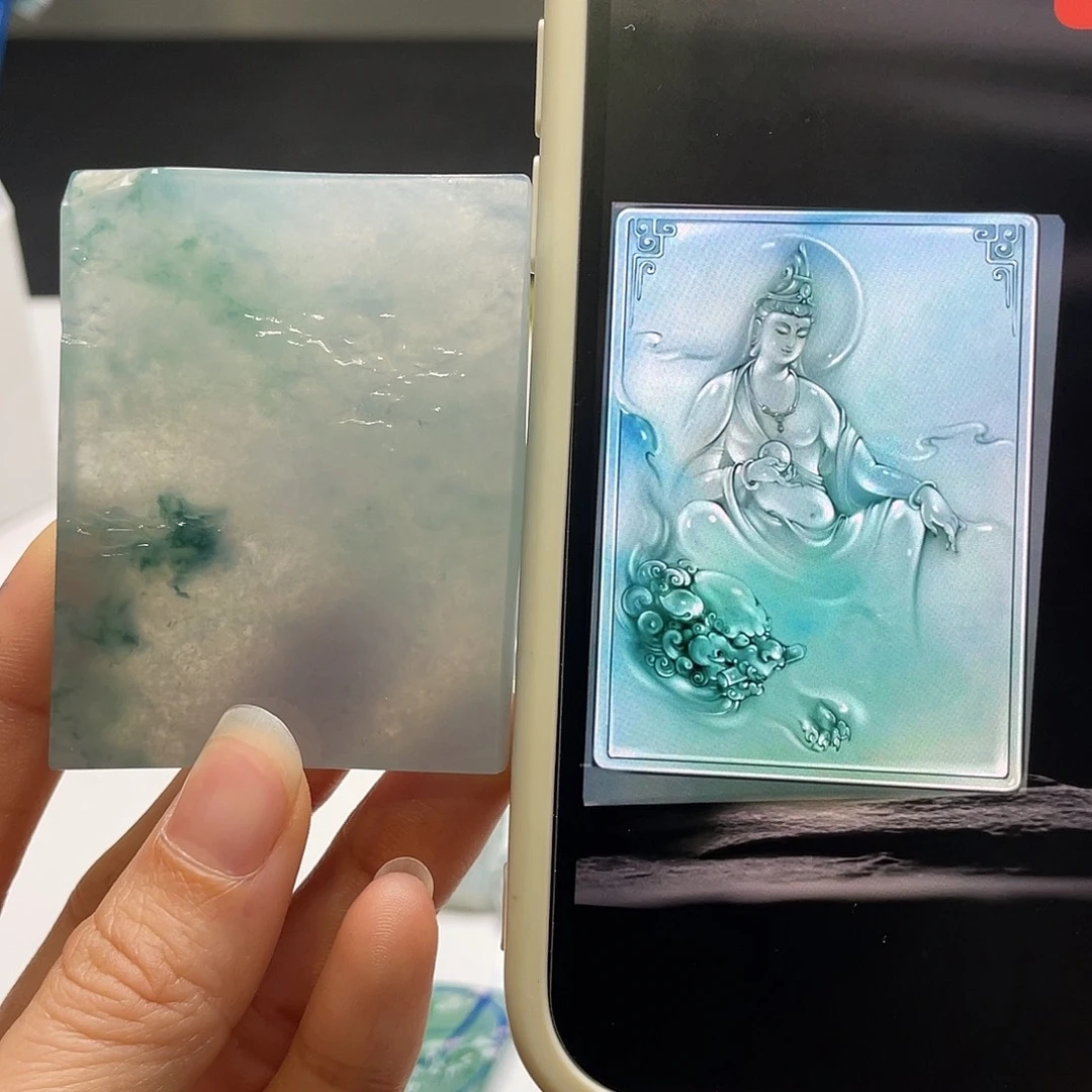 定制翡翠未镶嵌包工