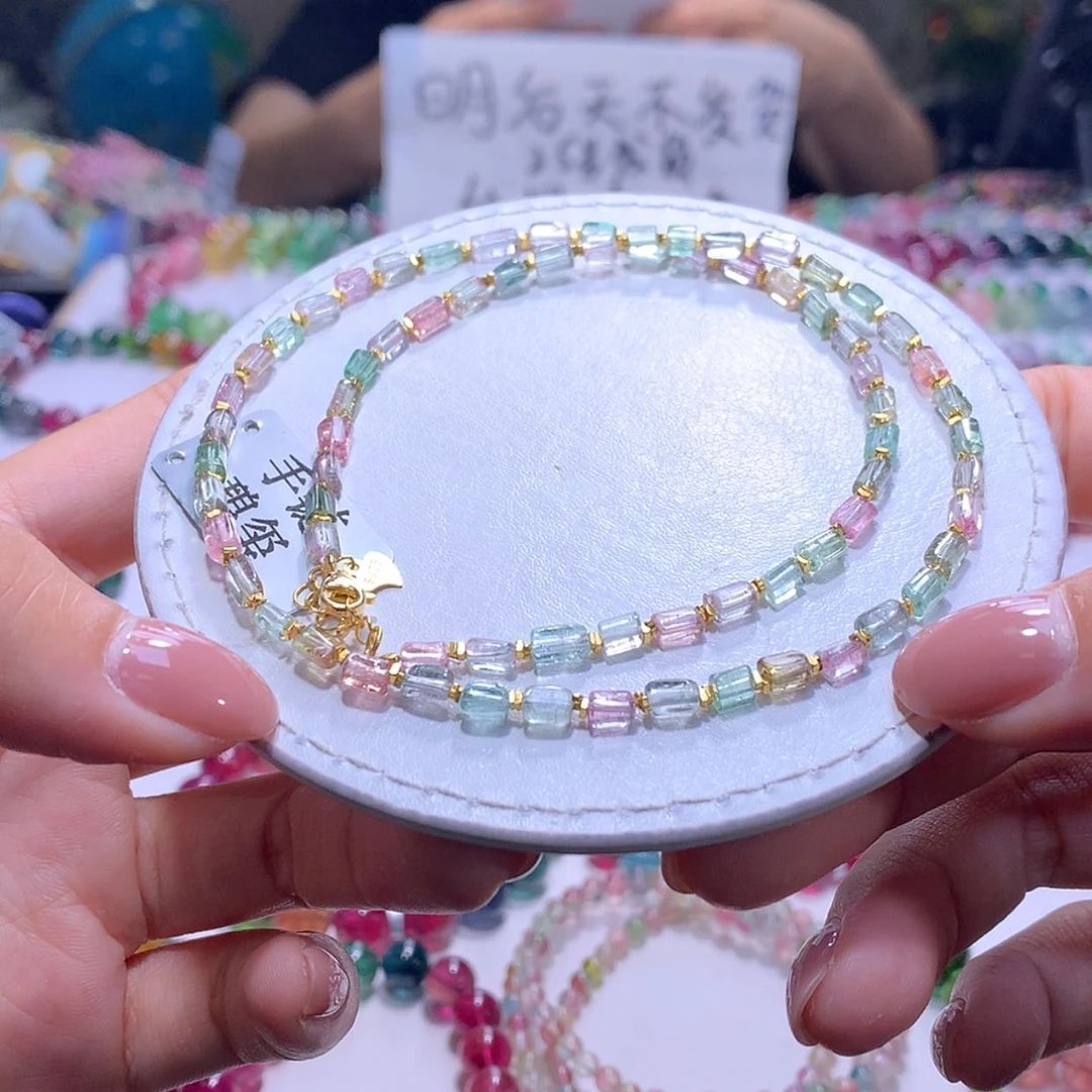 【闪购商品】未镶嵌手串碧玺3.5m