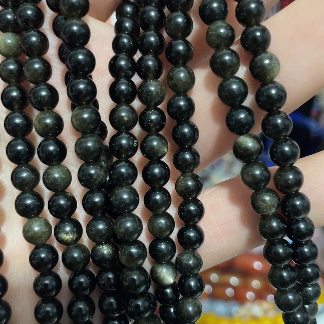 玛瑙/玉髓合金珠宝半成品纯天然金曜石卡6