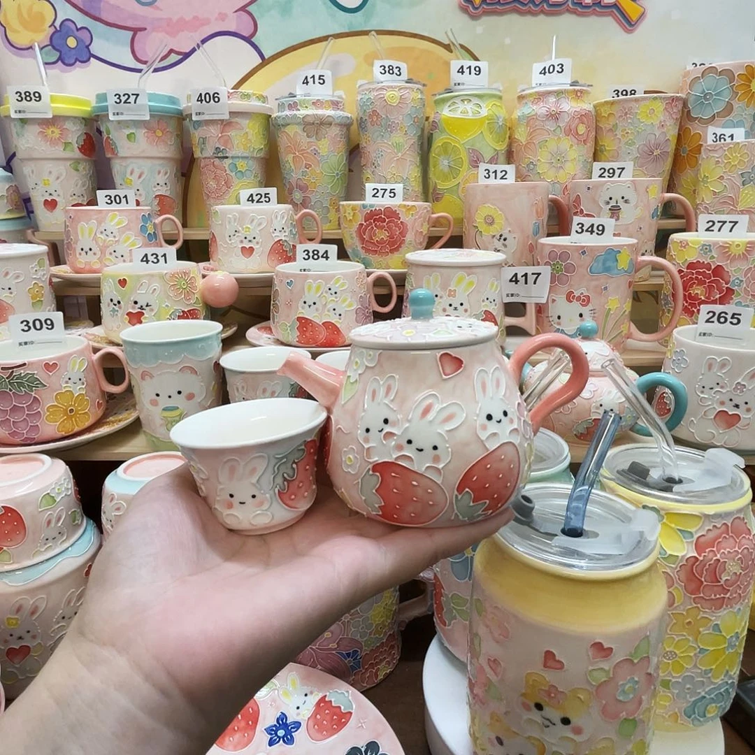 瓷片微瑕玉泥茶壶主人杯120号