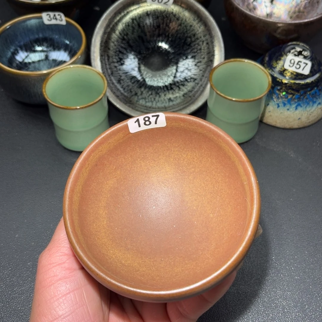 茶盏187 建盏单盏放大漏…………
