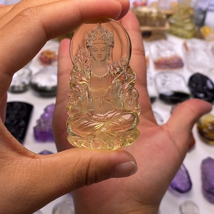 ****࿐水晶未镶嵌颈饰定制
