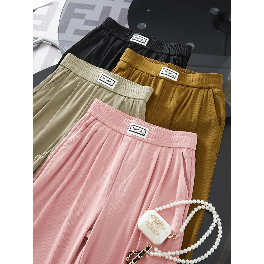 休闲运动套装女夏季2025年新款宽松慵懒风气质卫衣卫裤阔腿两