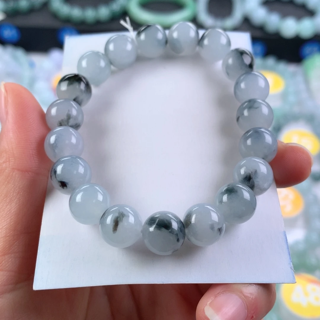 翡翠未镶嵌手链卡10.3