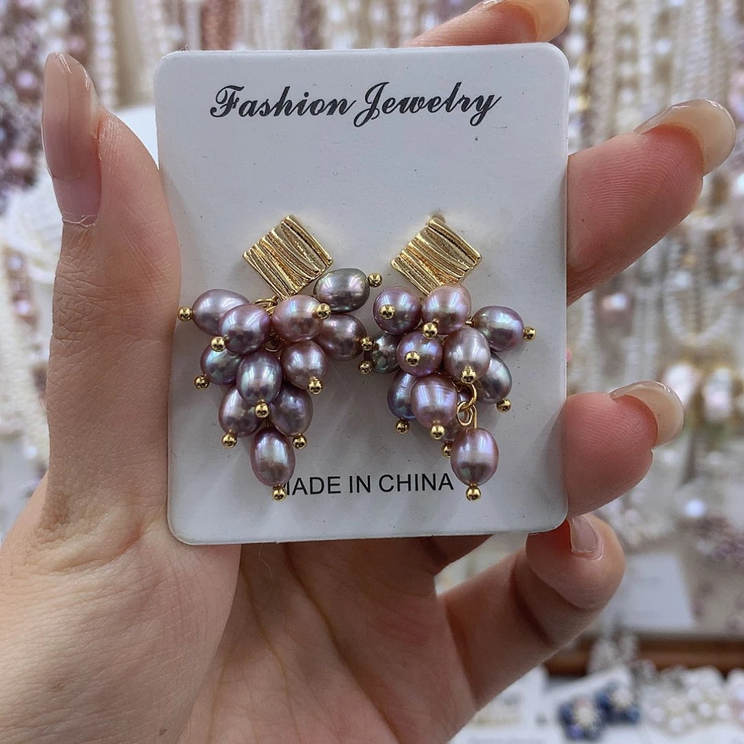 项链银S925镶嵌淡水珍珠