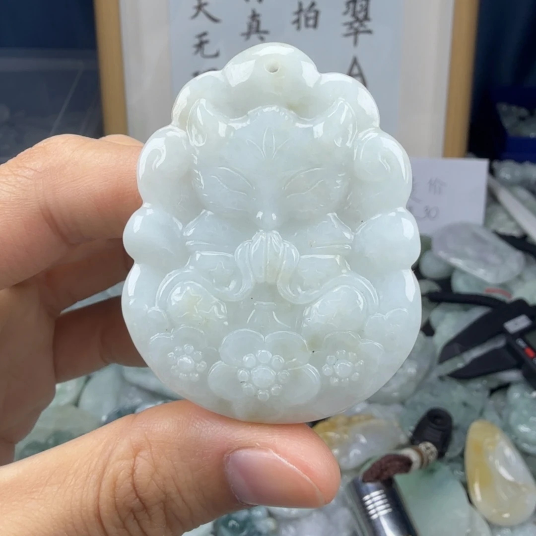 颈饰未镶嵌翡翠翡翠