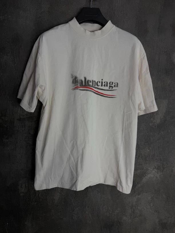 全新未使用 Balenciaga/巴黎世家 模糊可乐短袖