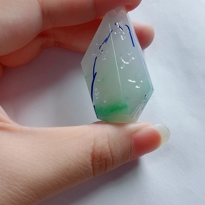 定制翡翠未镶嵌天然翡翠包工