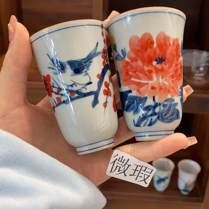 釉下老陶泥手工绘制