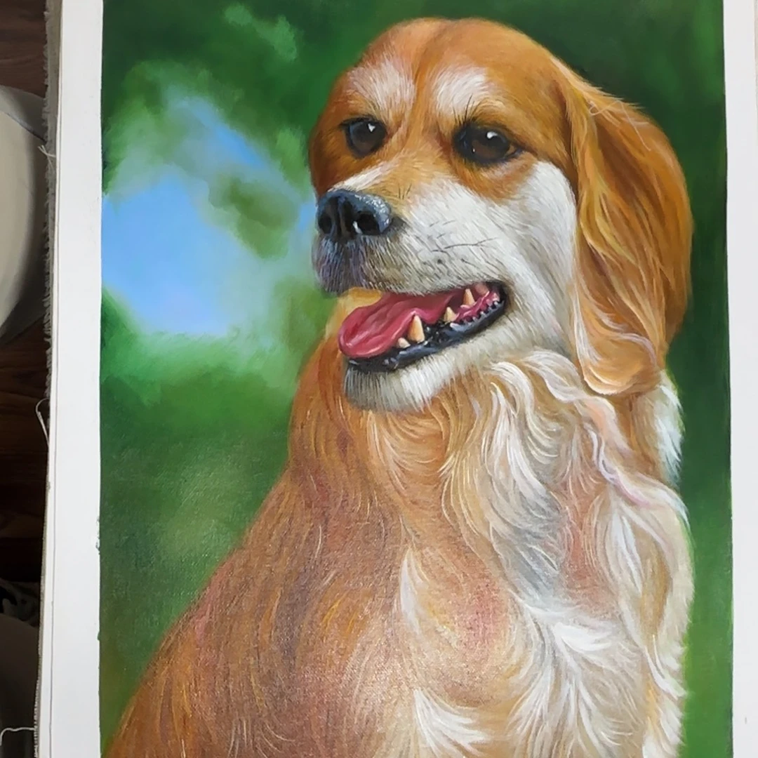 油画加油加油努力加油加油