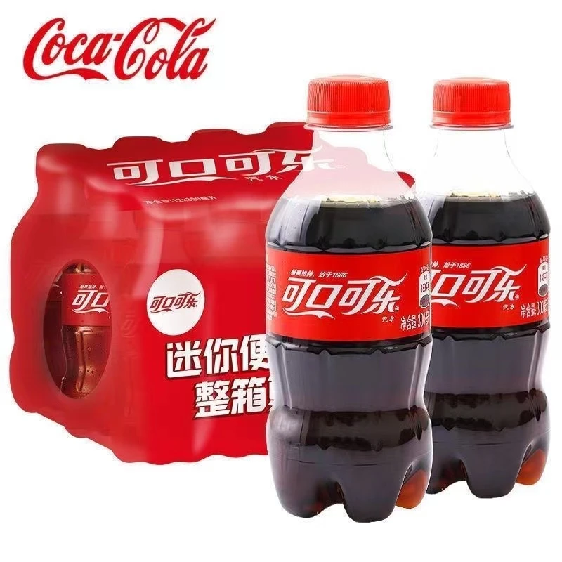 【到手24瓶】可口可乐300ml*24瓶整箱碳酸饮料汽水快乐水小瓶解渴