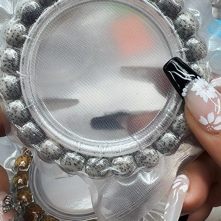 星月菩提手串594王者灰星月菩提10桶单圈