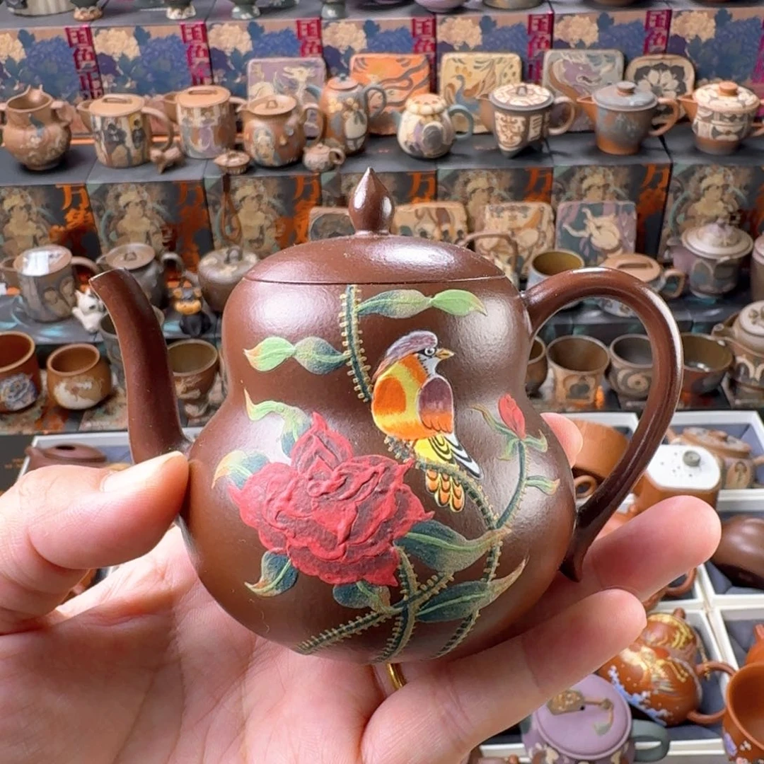 茶壶紫砂180cc原矿精工半手