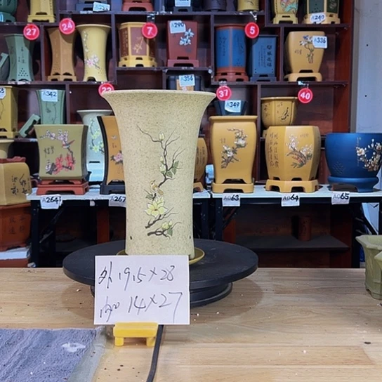 【闪购商品】陶瓷紫砂花盆