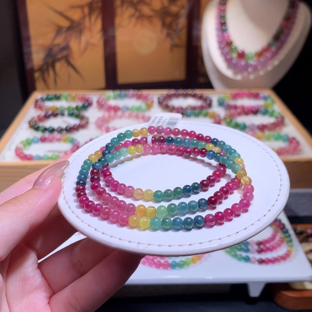 未镶嵌手链碧玺碧玺