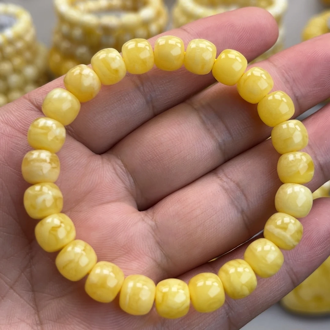 未镶嵌琥珀手链串