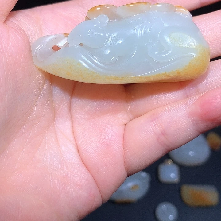 和田玉（白玉）未镶嵌颈饰