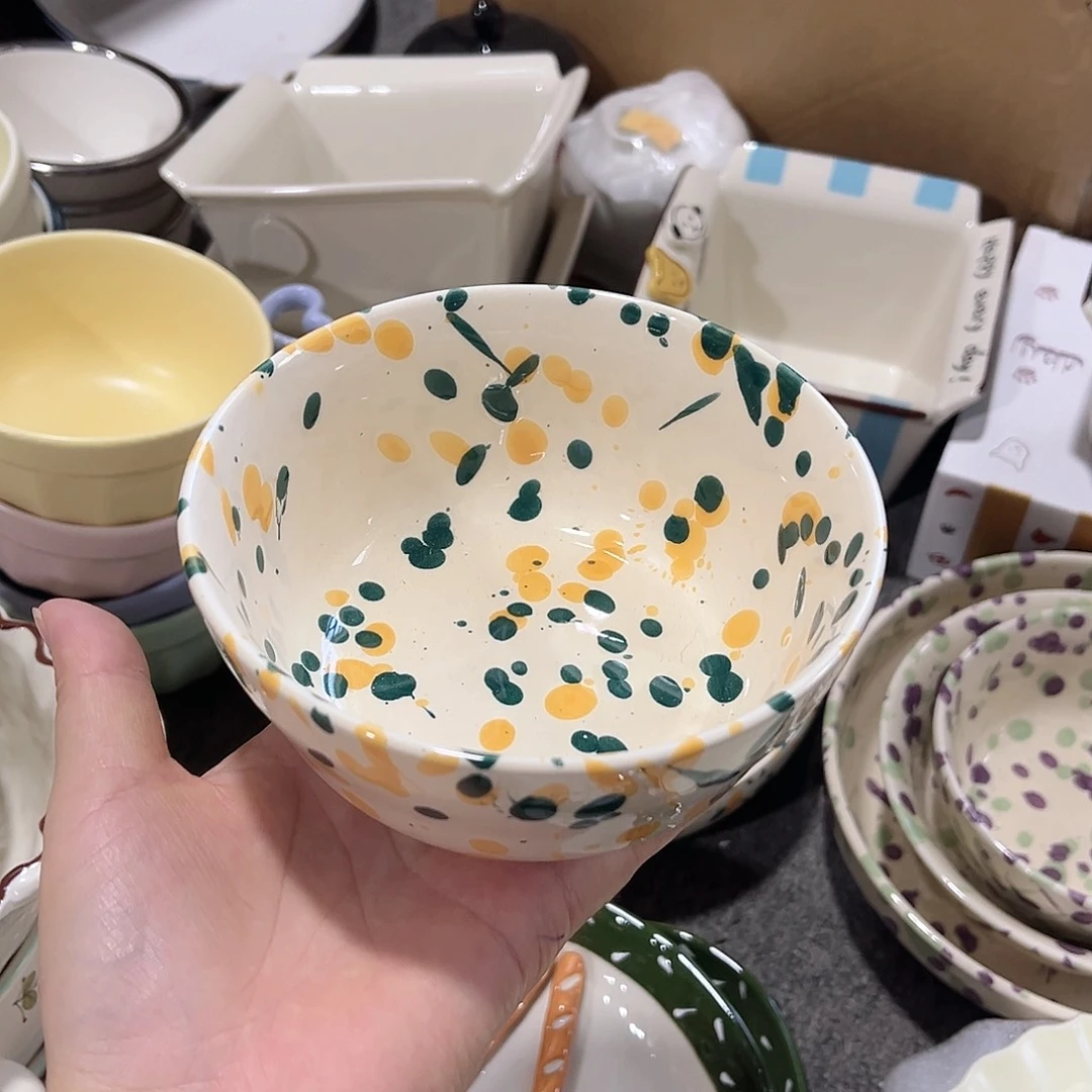 泼墨正品系列5寸米饭碗