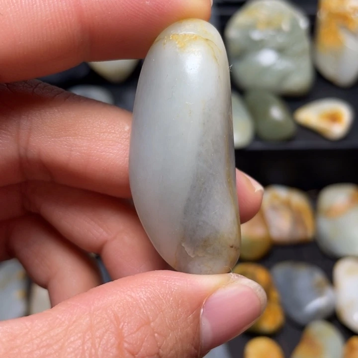 和田玉未镶嵌挂件40