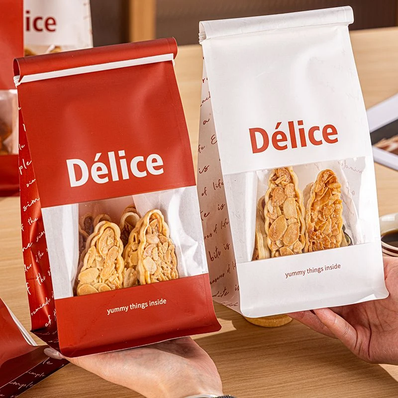 450克吐司面包包装袋土司切片麻薯牛角包打包袋铁丝自封贝果袋子