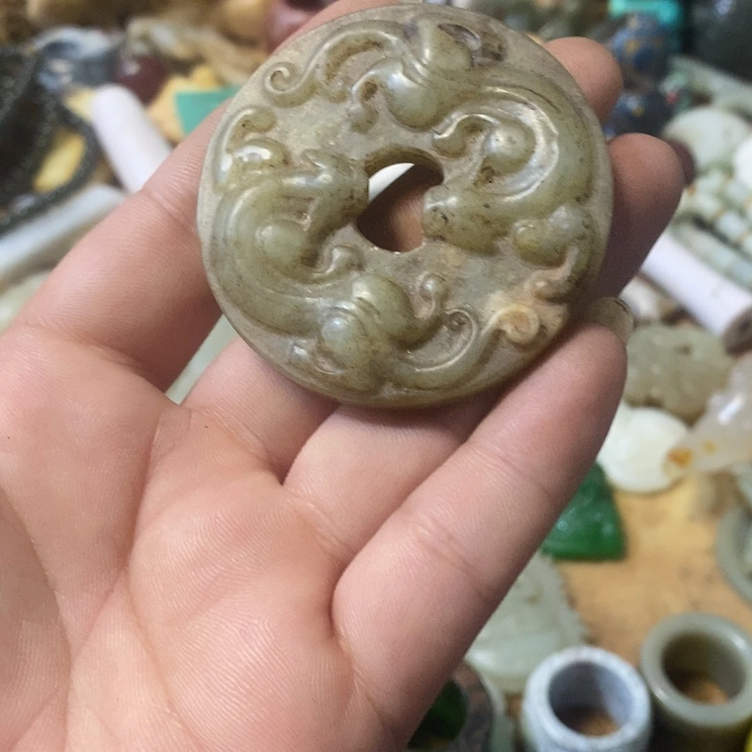 和田玉（糖玉）未镶嵌挂件