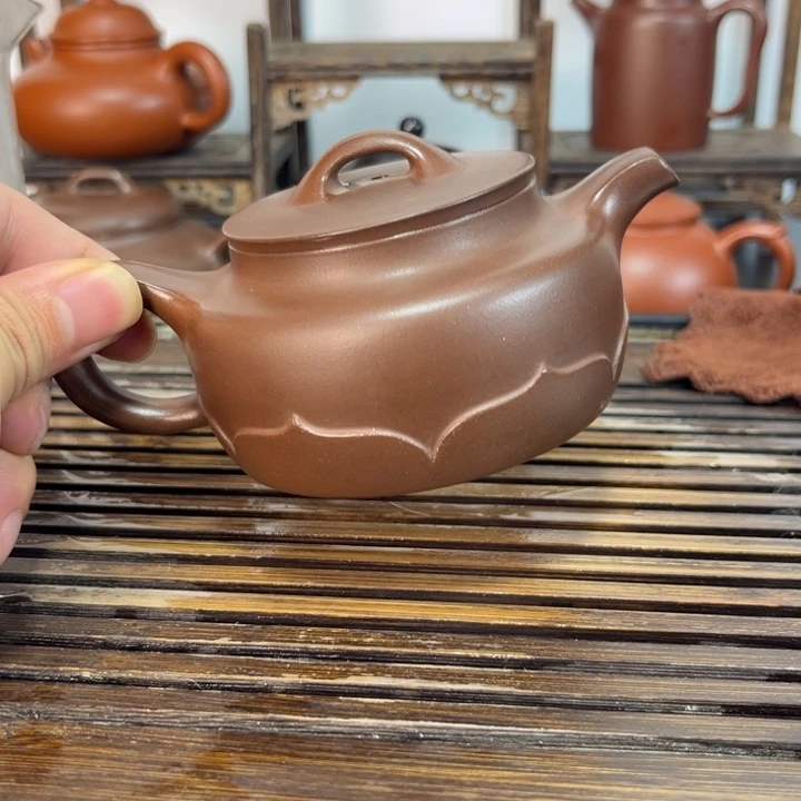 茶壶紫砂原矿紫砂手工制作