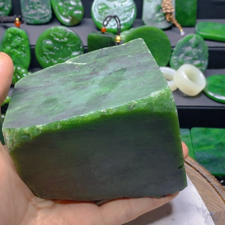 每***好和田玉未镶嵌珠宝半成品