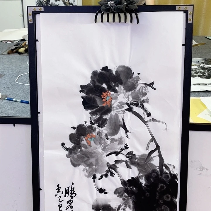 国画张圣敏先生纯手绘作品