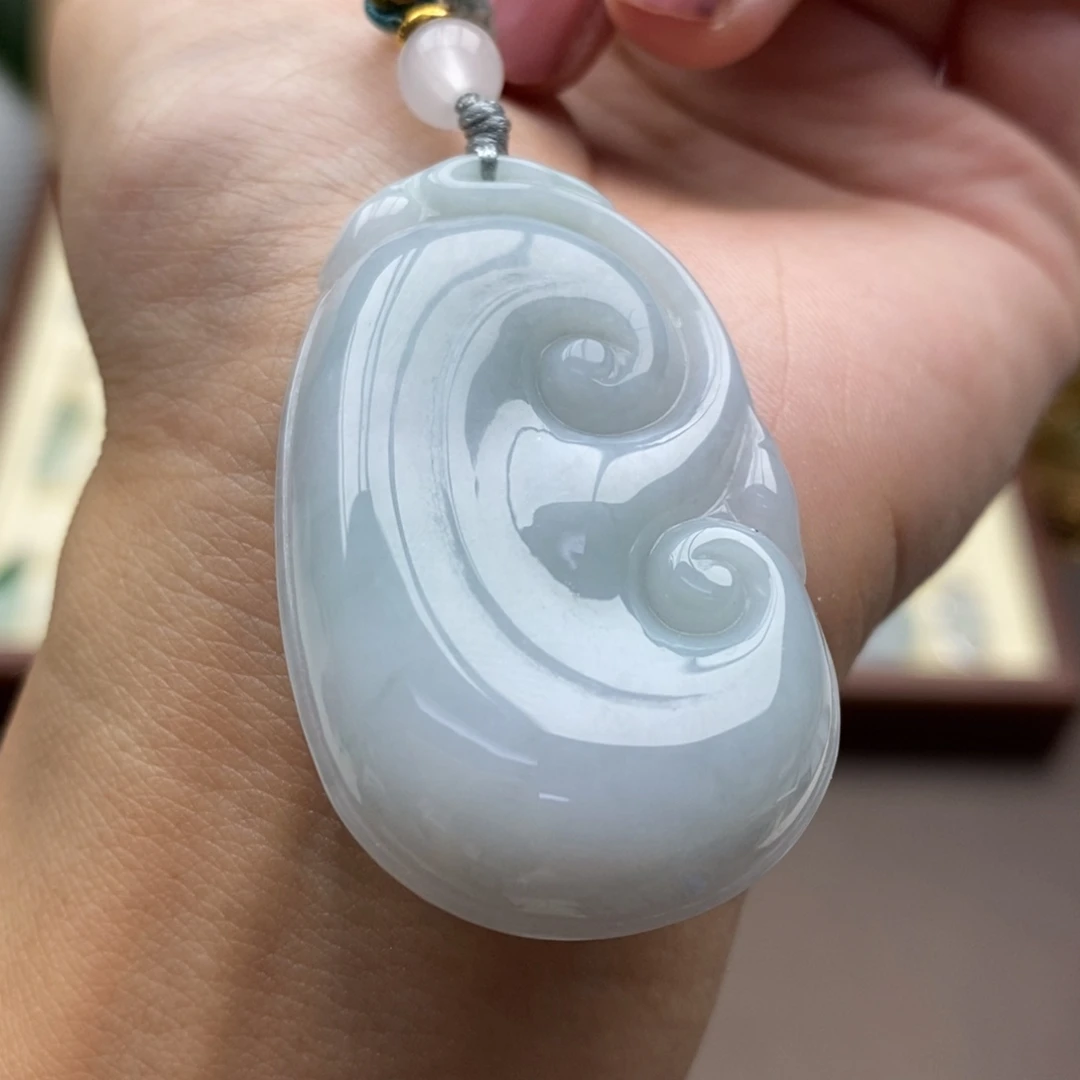 翡翠未镶嵌颈饰吊坠6