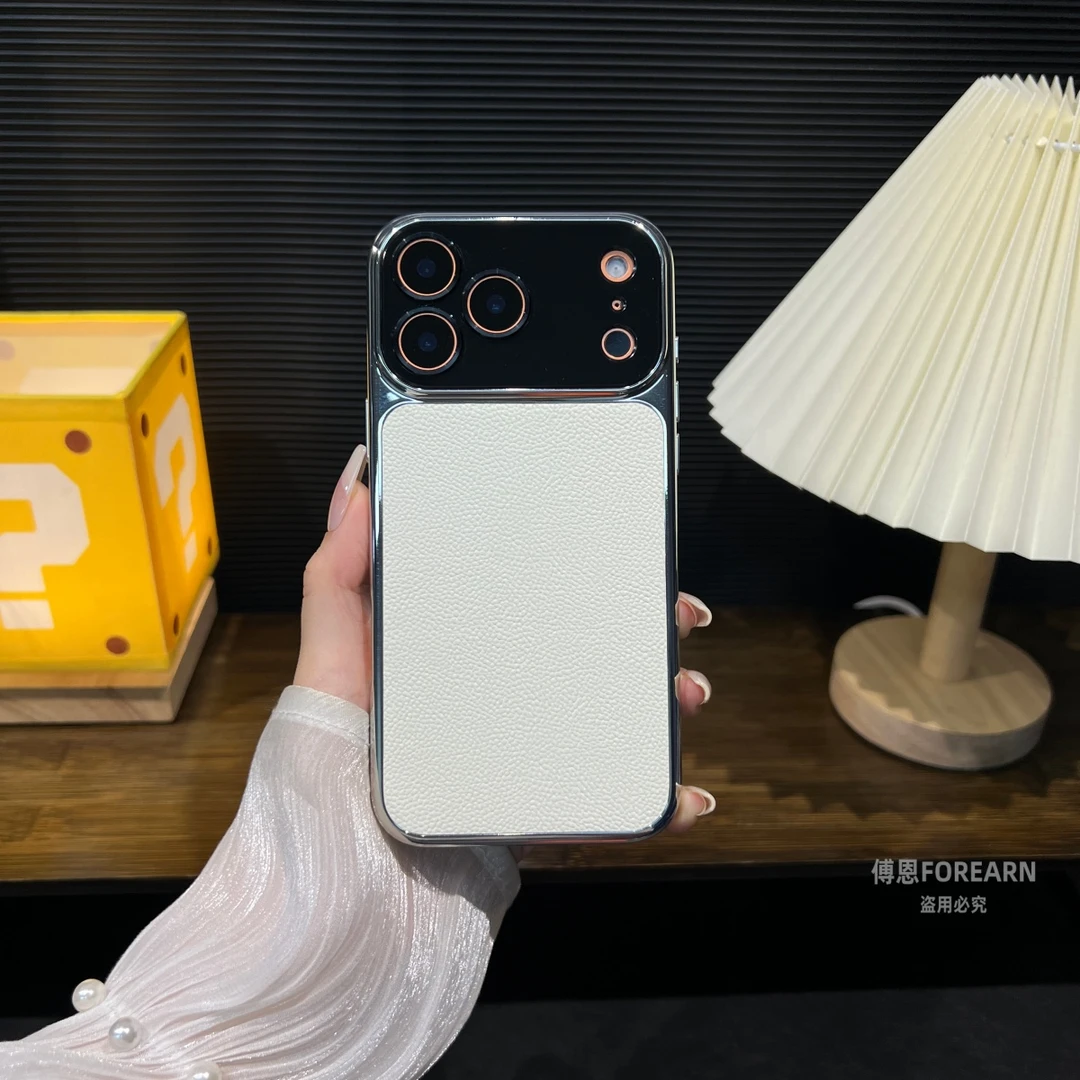 适用于苹果iPhone17promax手机壳17pro真皮17防摔air男女保护套款