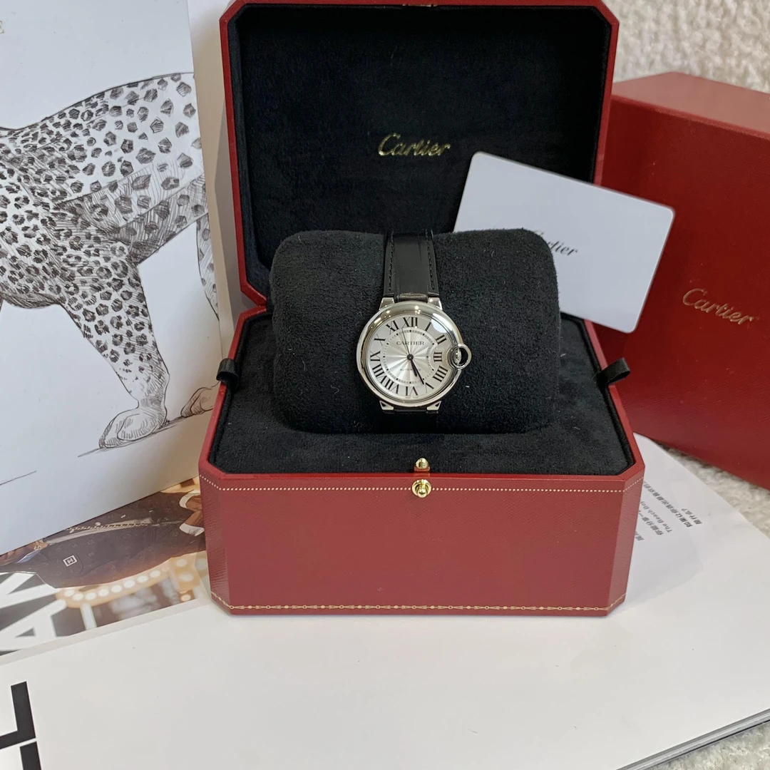 全新未使用 Cartier/卡地亚 壹臻/36mm 蓝气球手表/13137431