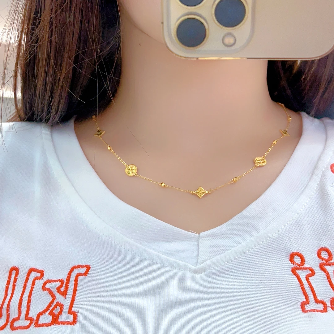宝裕华黄金足金999 5G精工碎碎冰老花套链