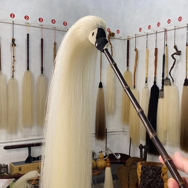 紫竹葫芦马尾拂尘