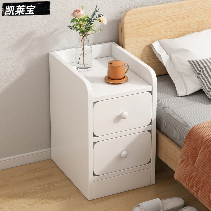 小型床头柜简约现代简易置物架边柜出租房用超窄夹缝收纳储物柜子