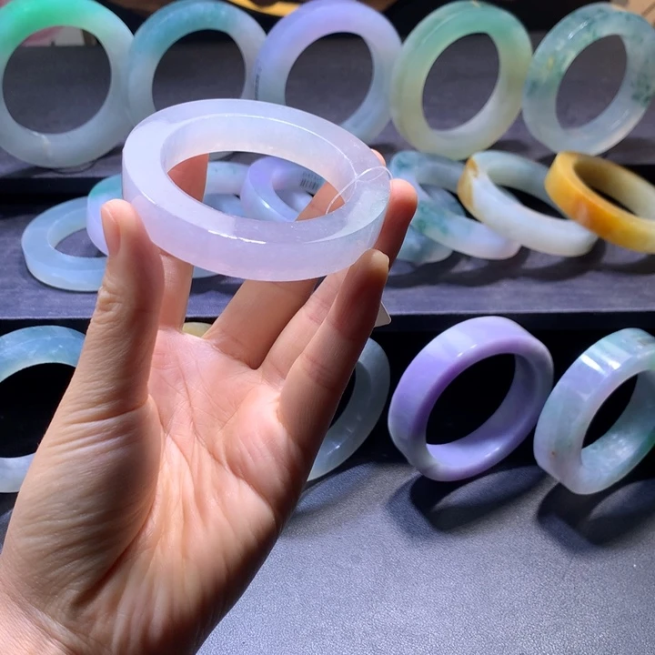 定制翡翠翡翠手镯未镶嵌