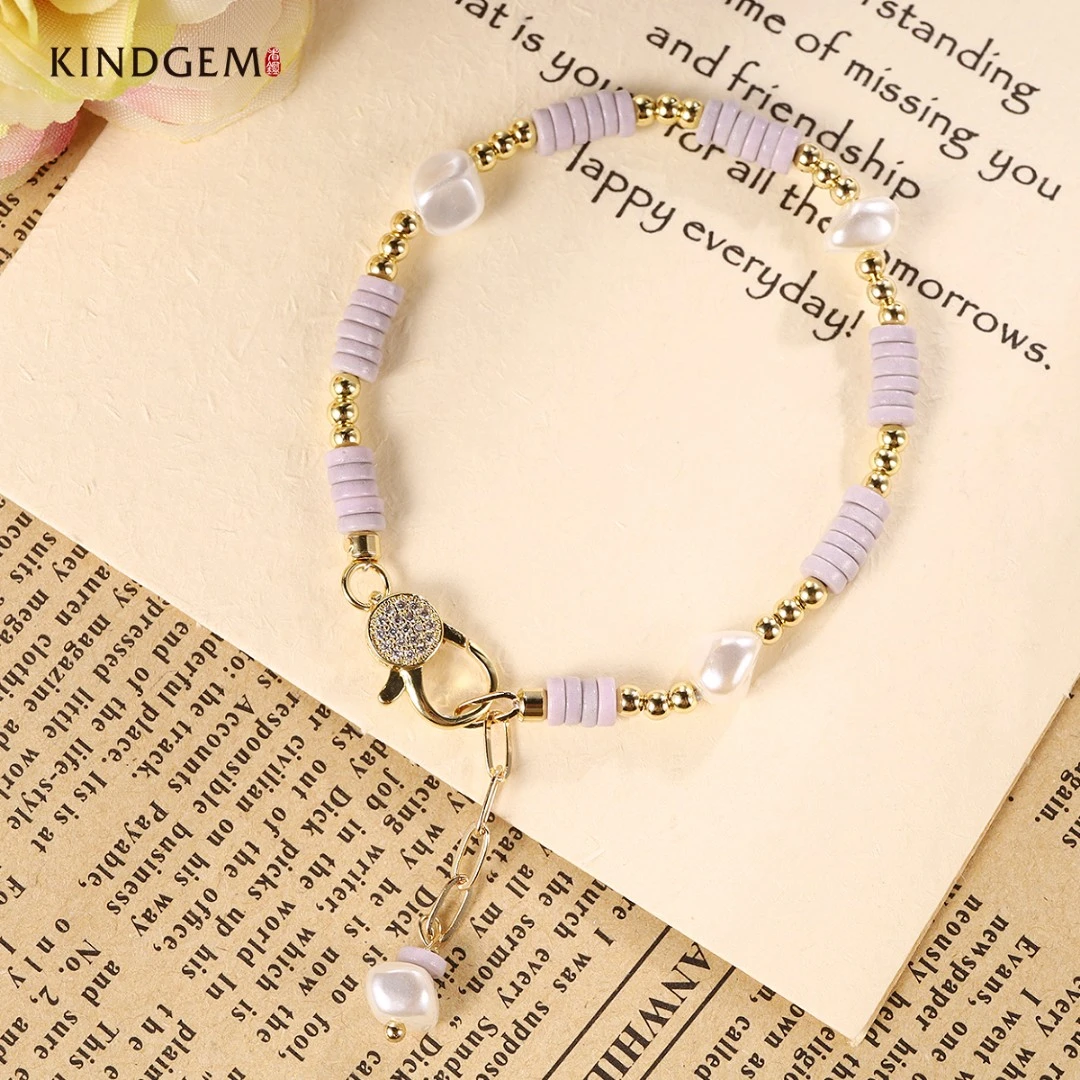 铜合金合成锆石手链 CZ22XKHC-27698轻奢高级感时尚百搭手链