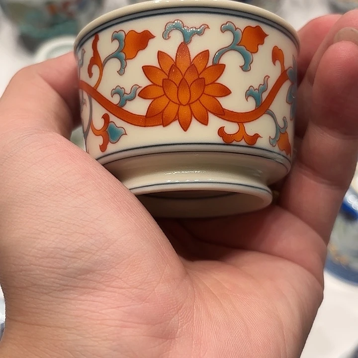 景德镇陶瓷杯子的
