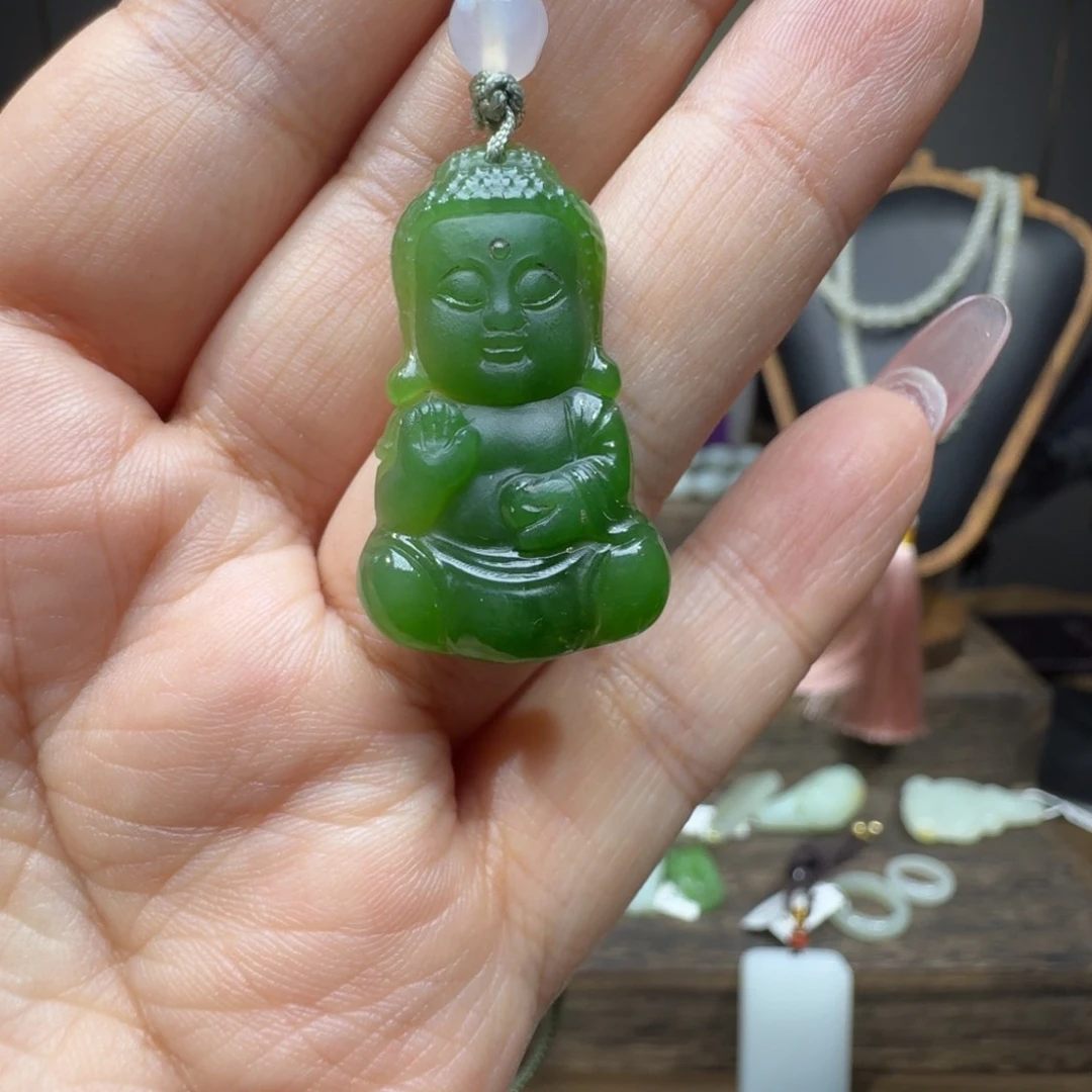 和田玉手串未镶嵌