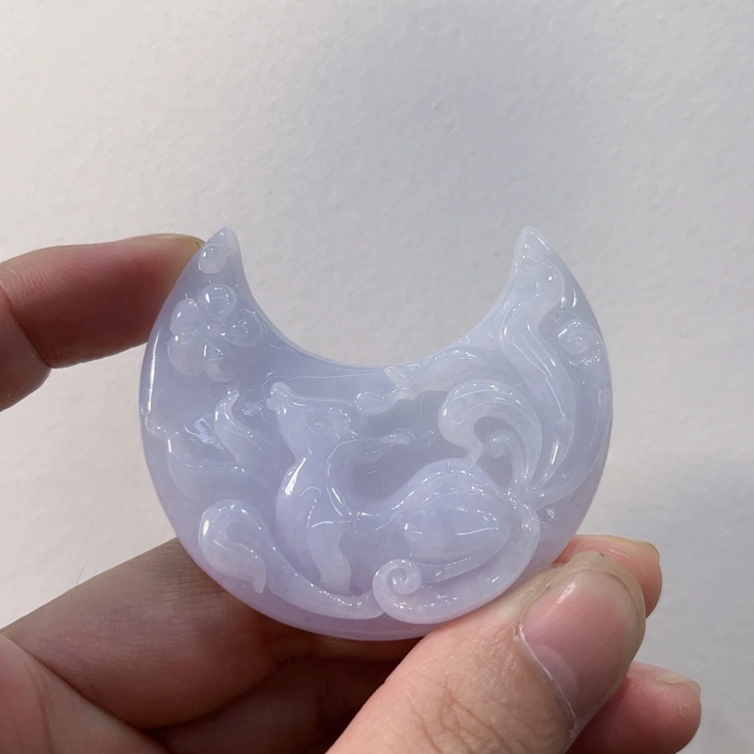 翡翠合金吊坠(赠链)代编织