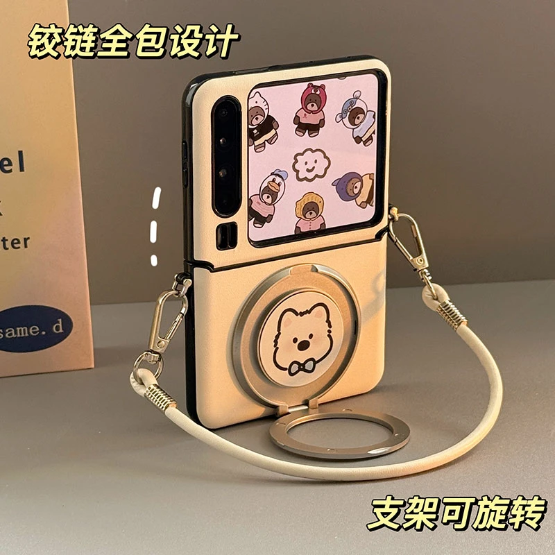 新品适用华为PuraX手机壳指环小折叠保护套折叠屏手机套x典藏版