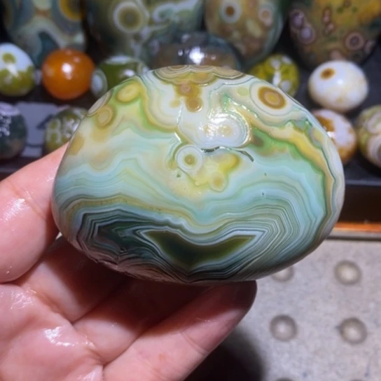 未镶嵌玛瑙/玉髓珠宝半成品153