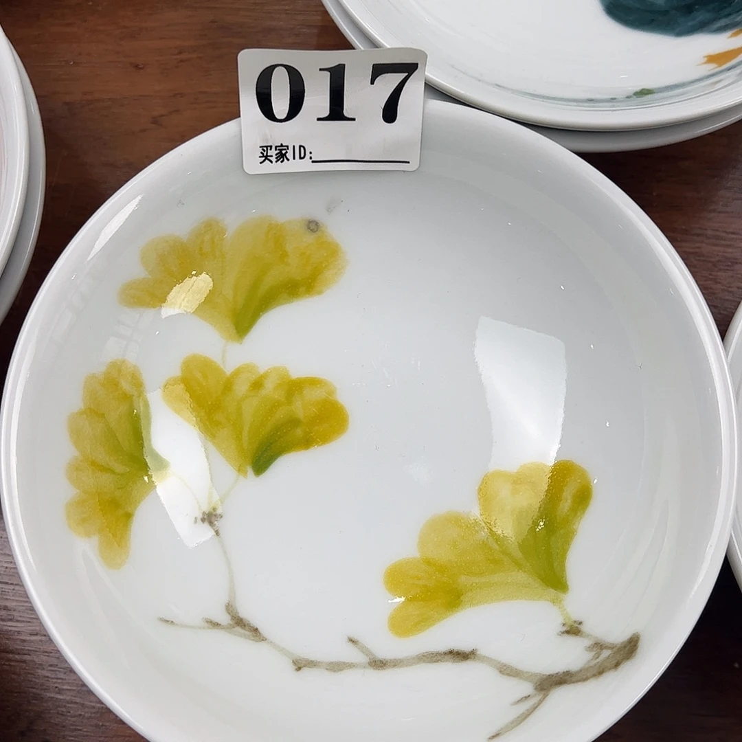 瓷片景德镇陶瓷手工手绘制作