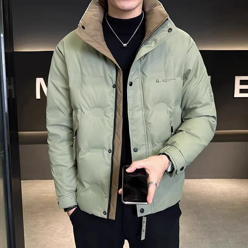 【反季清】立领轻薄羽服男士冬季2024新款加厚保暖男生衣服高级感