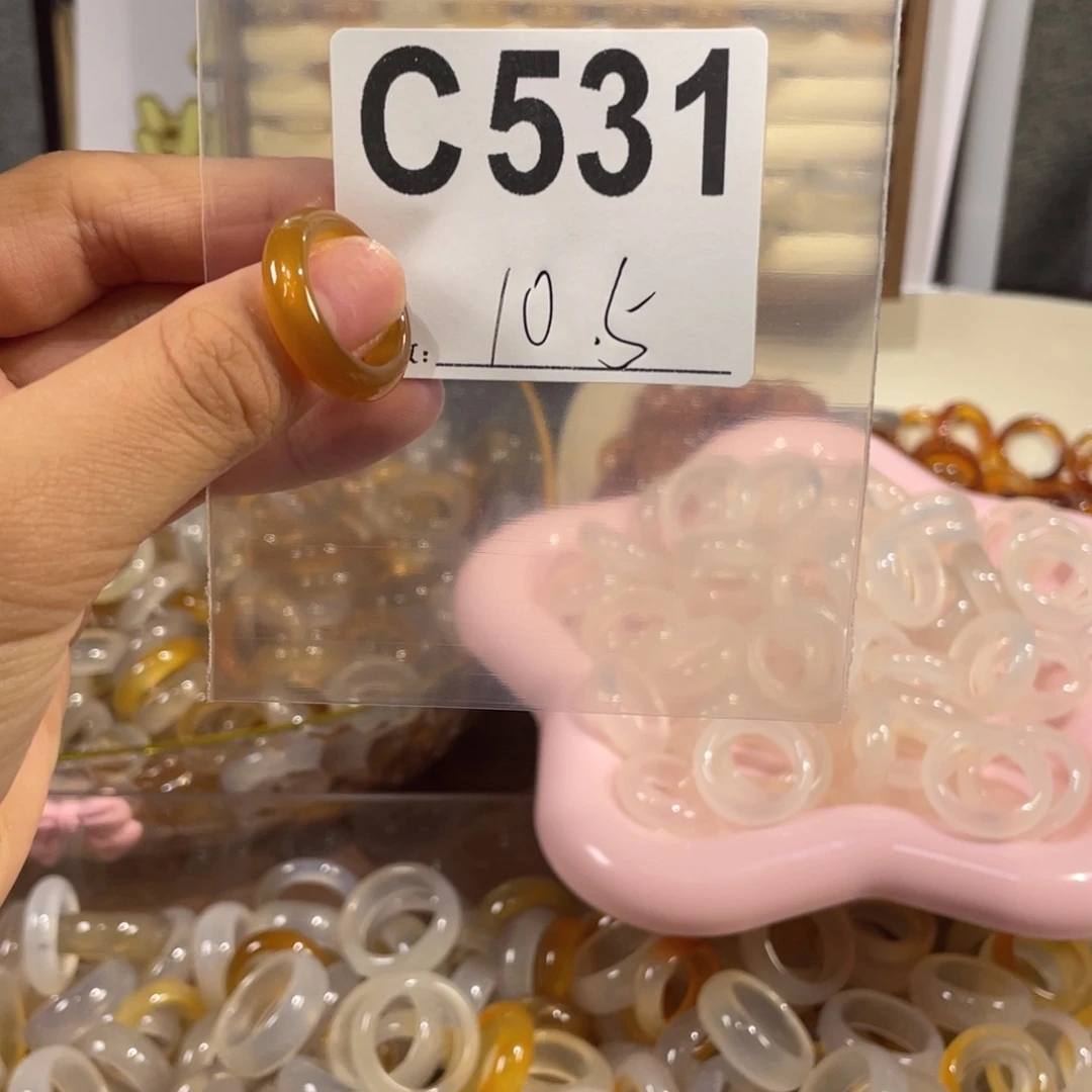 未镶嵌戒指玛瑙/玉髓531