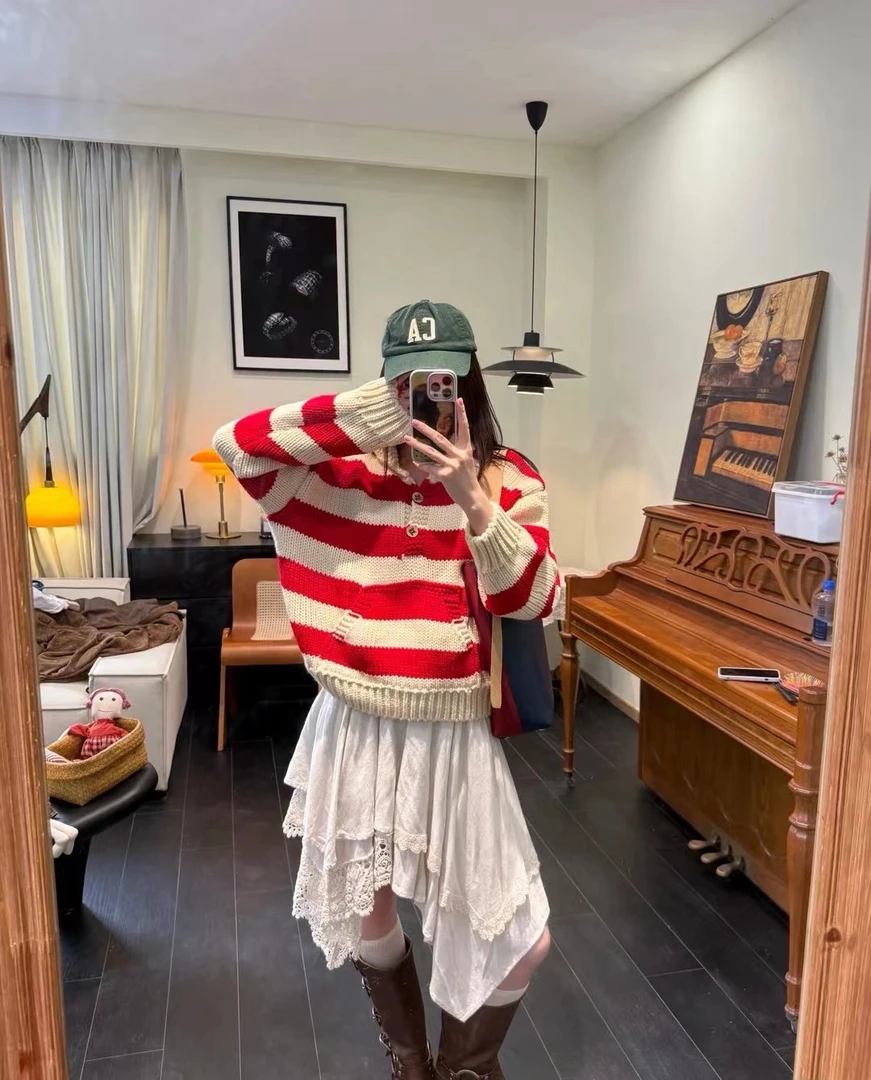 H001-050韩国定制系列实体店品质高级设计感女装长袖上衣
