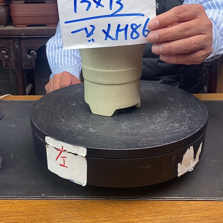 紫砂花盆货号一只XH86