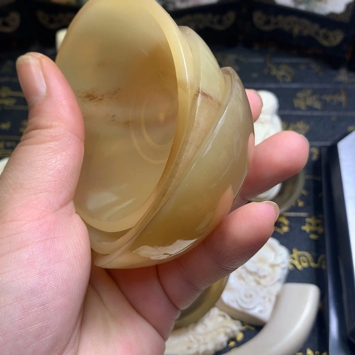 橄榄核吊坠猛犸牛角小三个